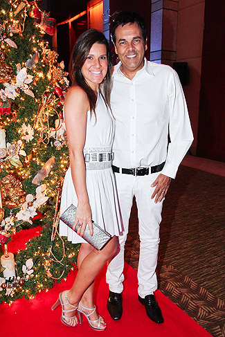 Natal do Bem: Marco Camargo e a mulher, Fernanda