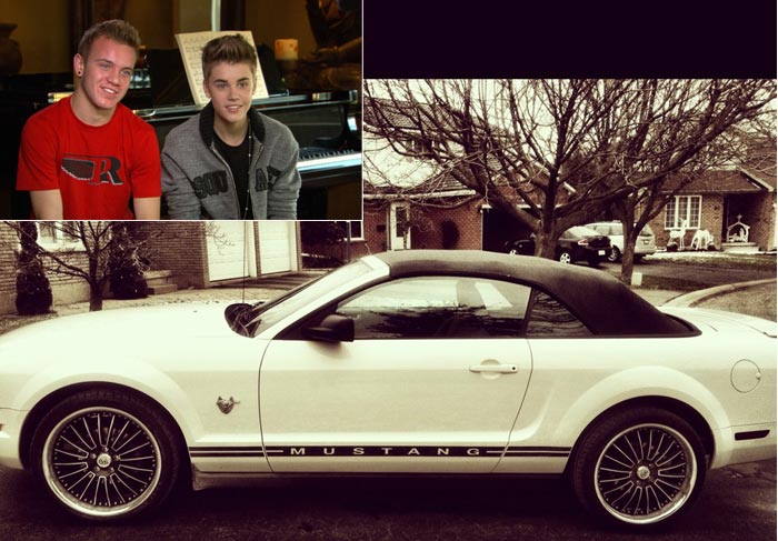 Justin Bieber dá carro importado de presente para amigo O Fuxico