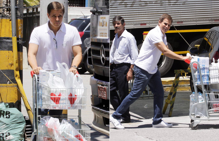 Edson Celulari faz compras em supermercado no Rio - Ag.News