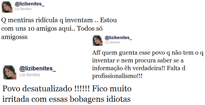 Lizi Benites desmente namoro com Ex-BBB Kadu Parga