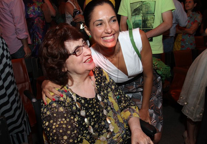 Camila Pitanga conversou com a mãe de Betty Gofman