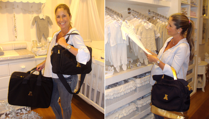 Patrícia Maldonado faz as últimas compras antes de receber Maitê