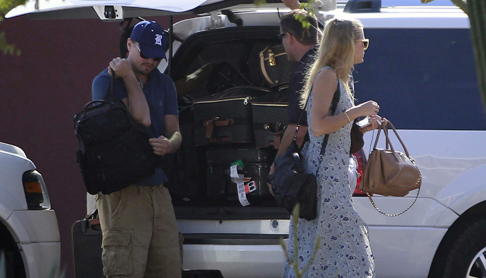 Leonardo DiCaprio chega ao México para férias com a nova namorada