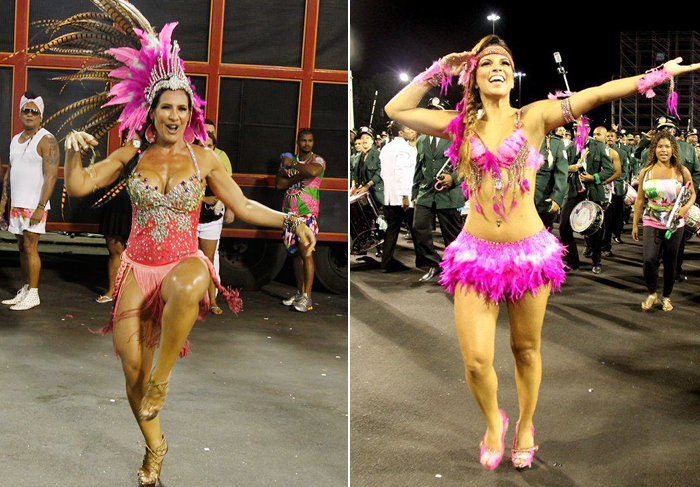 Scheila Carvalho e Renata Santos.