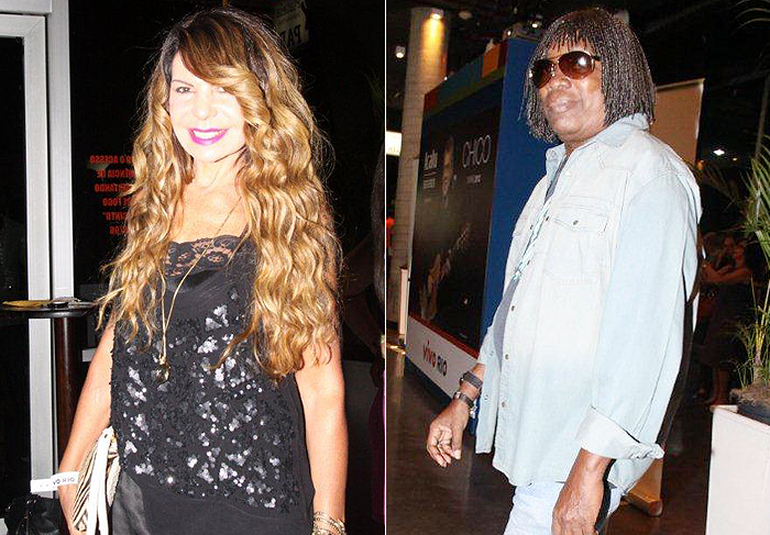 Elba Ramalho e Milton Nascimento se encontram em show de Chico Buarque