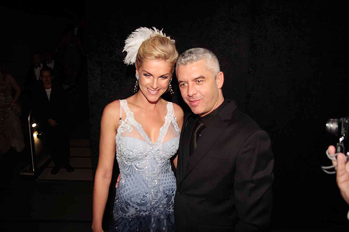 Baile Vogue: Ana Hickmann e o marido, Alexandre Corrêa
