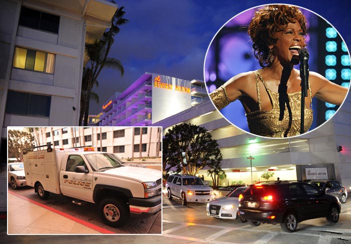 Morre Whitney Houston, aos 48 anos - everly Hilton Hotel - O Fuxico