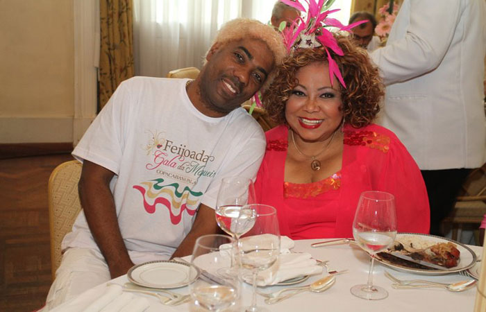 Ivo Meirelles e Alcione vão à feijoada da Mangueira - O Fuxico