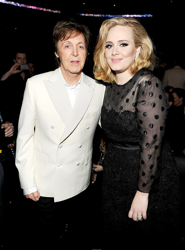 Paul McCartney e Adele