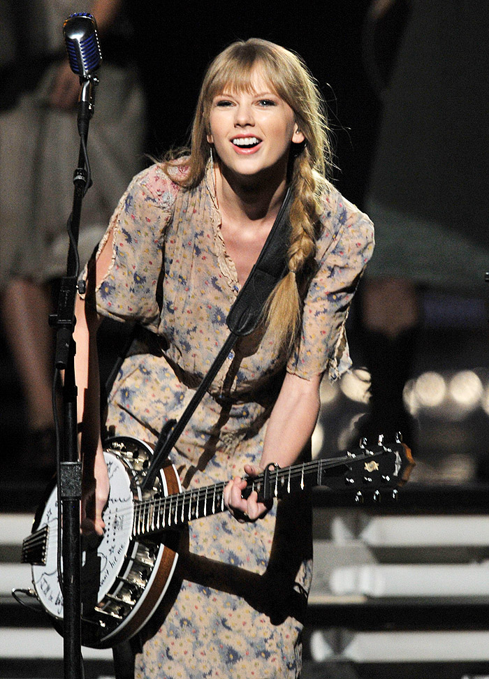 Taylor Swift durante seu show