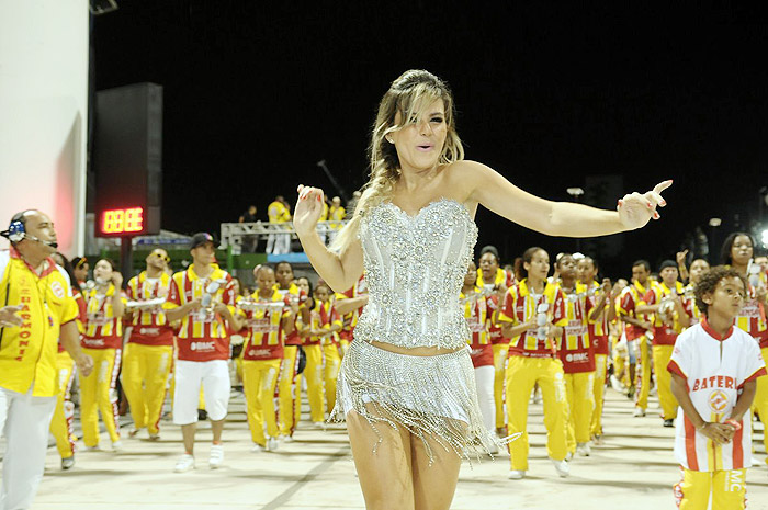 Tânia Oliveira no ensaio técnico da Tom Maior 