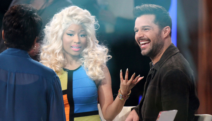 Ricky Martin e Nicki Minaj vão a programa de TV promover seus batons