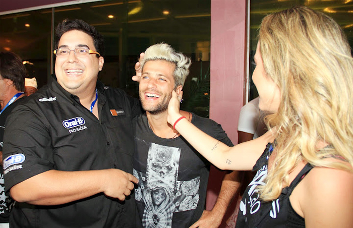  Bruno Gagliasso, André Marques e Giovanna Ewbank