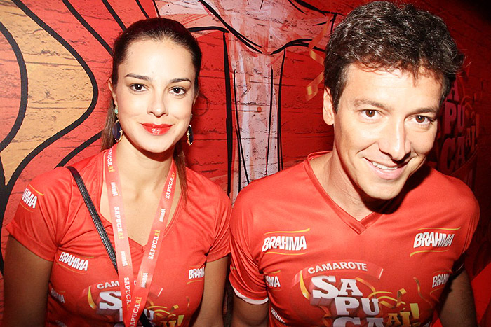 Vera Viel e Rodrigo Faro. 