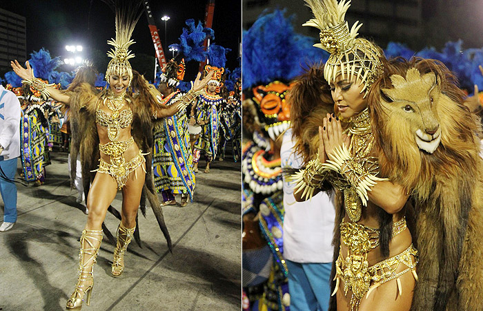 Sabrina Sato Rainha de bateria da Vila Isabel