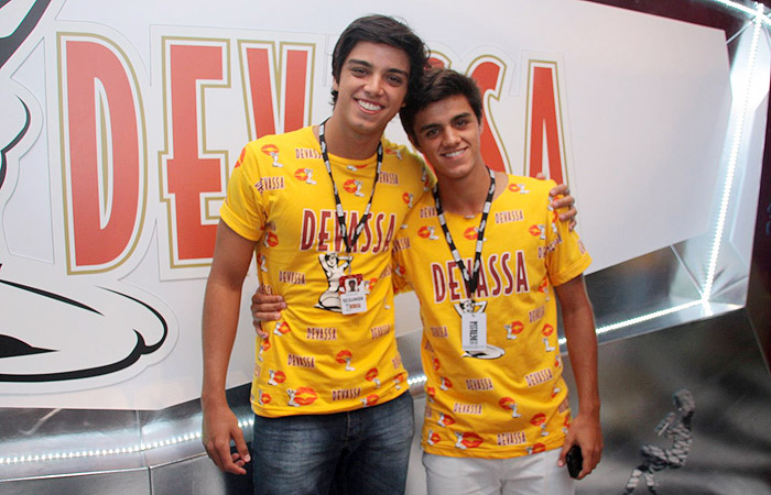 Rodrigo e Felipe Simas.