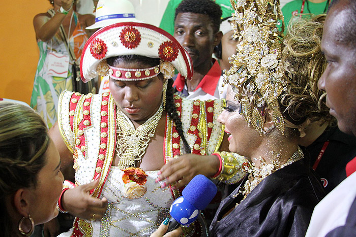 Desfile da Salgueiro: Viviane Araújo