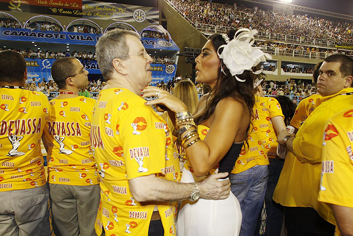 Daniel Filho e Juliana Paes.