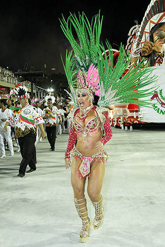 Desfile da Mangueira: Sheila Carvalho