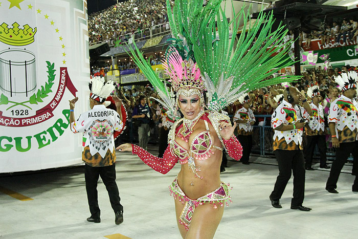 Desfile da Mangueira: Sheila Carvalho