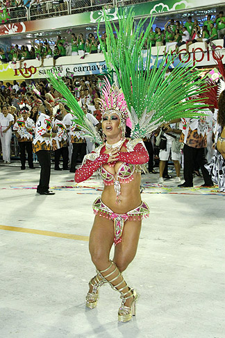 Desfile da Mangueira: Sheila Carvalho