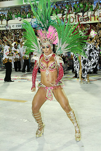 Desfile da Mangueira: Sheila Carvalho