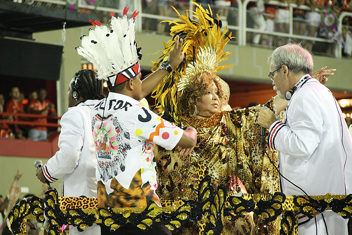 Desfile da Mangueira: Alcione