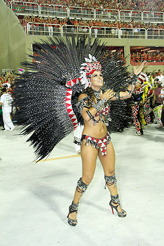 Desfile da Mangueira: Renata Santos