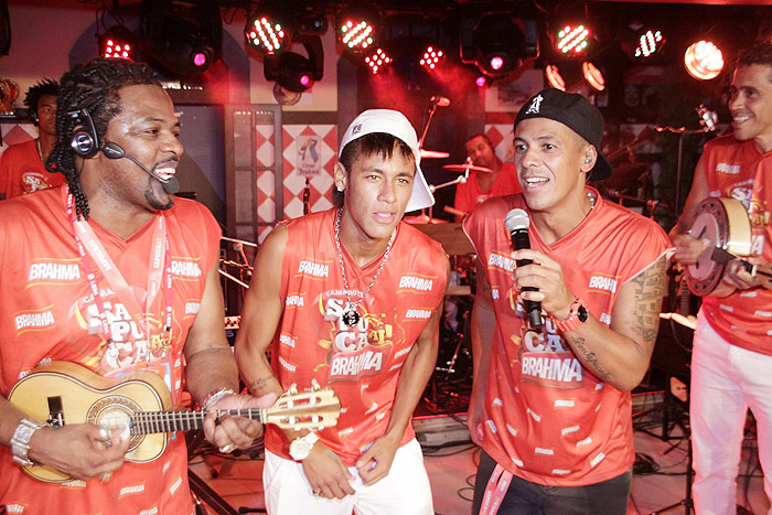 Xandy de Pilares, Neymar e Leandro Sapucahy.