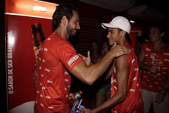 Rodrigo Santoro e Neymar.