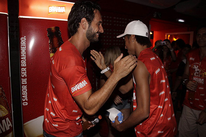 Rodrigo Santoro e Neymar.