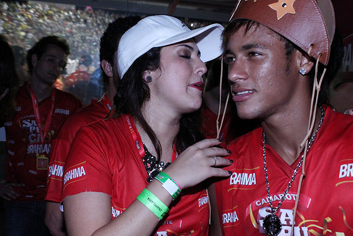 Fernanda Paes Leme e Neymar.