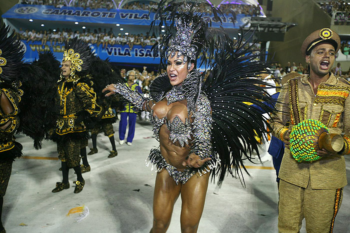 Desfile da Unidos da Tijuca: Gracyanne Barbosa