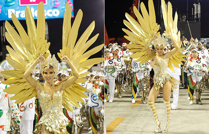 Ana Furtado  Rainha da bateria da Grande Rio