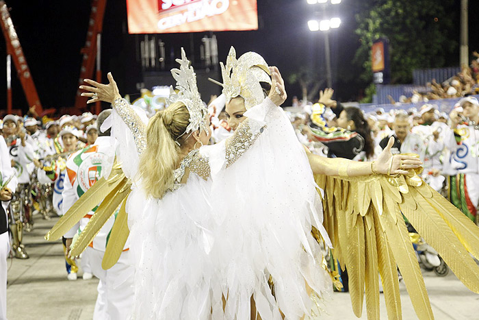 Desfile da Grande Rio: Ana Furtado e Susana Vieira