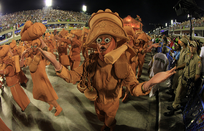 Desfile da Unidos da Tijuca. 