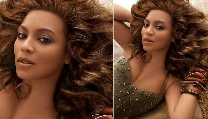 Beyoncé posa de mulher fatal para promover sua grife de roupas