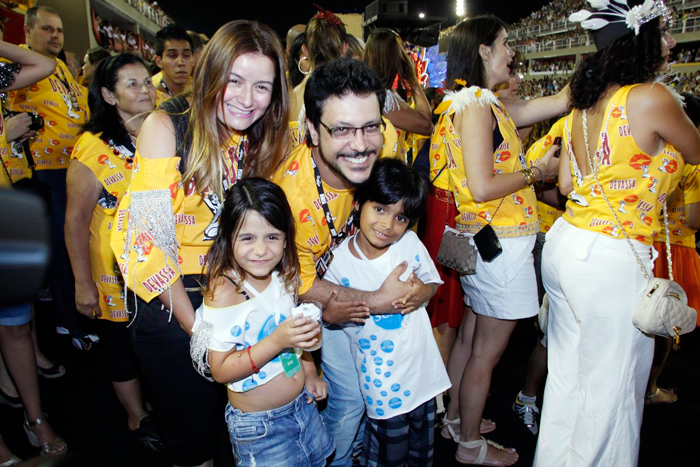 Lúcio Mauro Filho e família