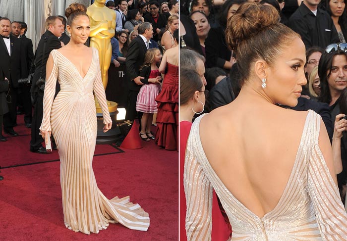 Oscar 2012 - Jennifer Lopez vai de branco para apresentar a cerimônia O Fuxico