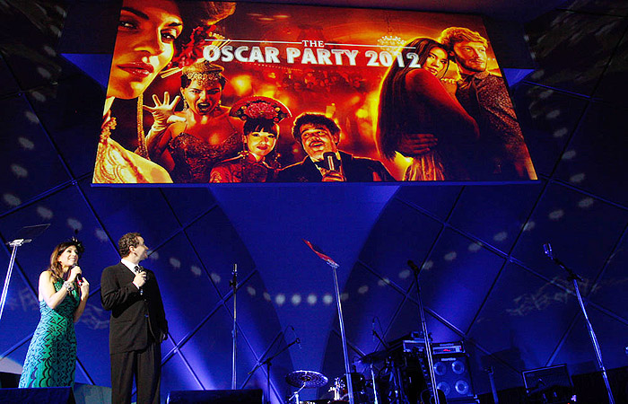 Giovanna Antonelli vai à festa Oscar Party 2012, em SP