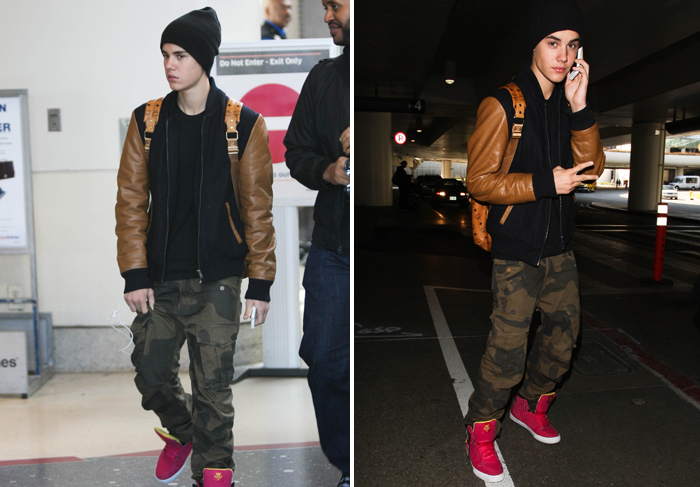 Justin Bieber volta para Los Angeles, depois de visita a Selena Gomez, na Flórida