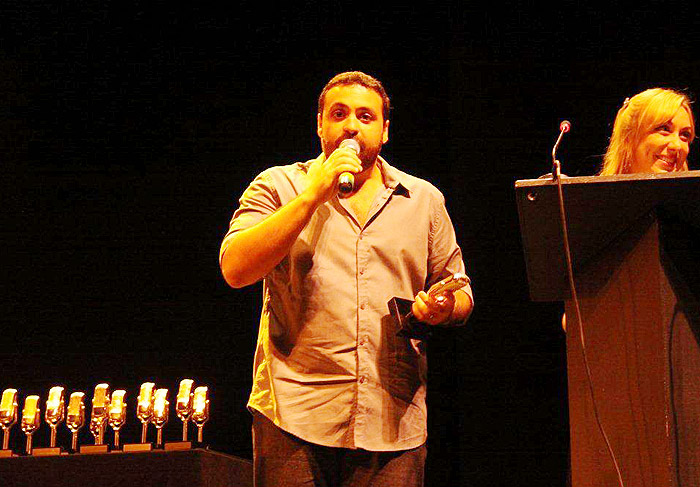 O Teatro Carlos Gomes recebeu vários profissionais para o Prêmio da Dublagem Carioca