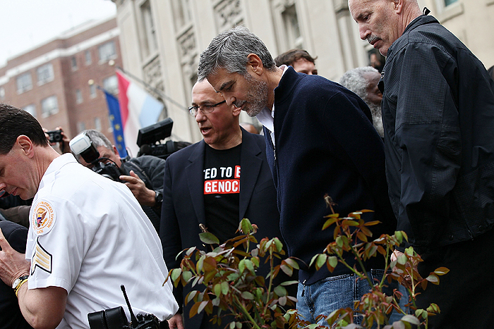 George Clooney é preso em Washington