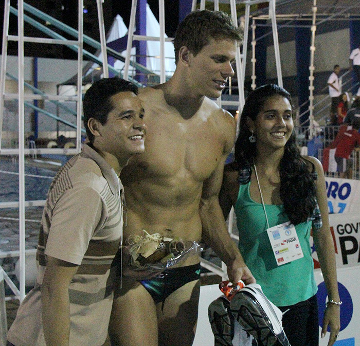 A popularidade do atleta é notória