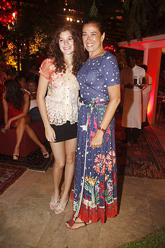Lilia Cabral e a filha