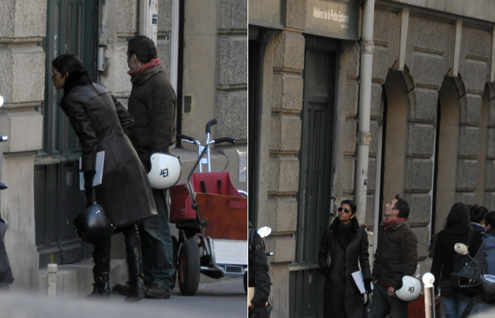 GROSBY - Halle Berry procura escola em Paris para a filha Nahla