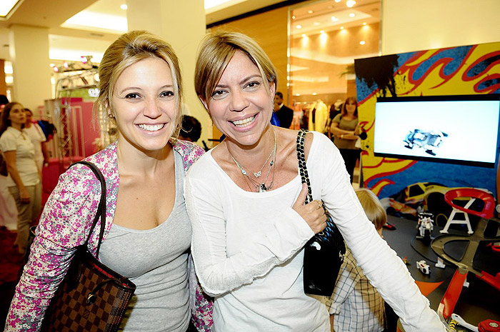 Patrícia de Sabrit e Astrid Fontenelle