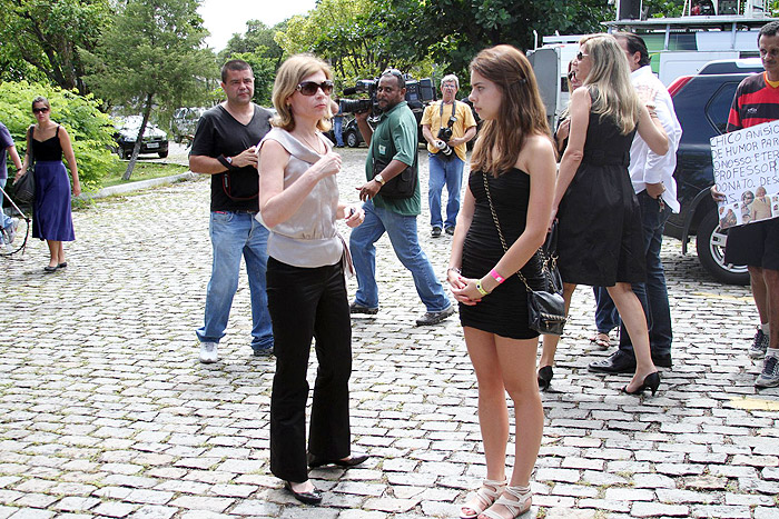 Zélia Cardoso de Mello e a filha, Vitória