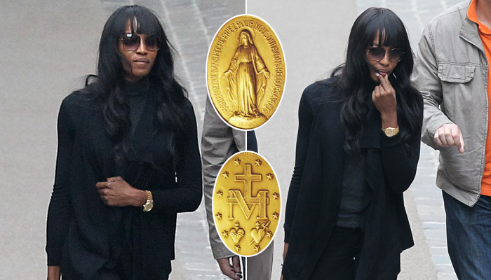 Naomi Campbell vai atrás de medalha milagrosa, em Paris