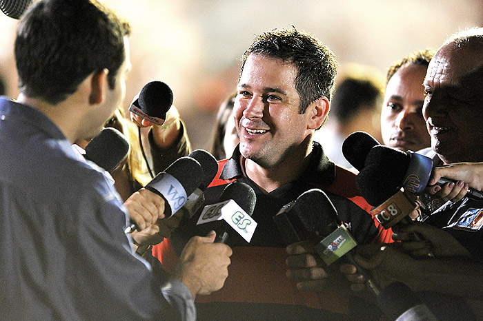 Tufão, ex-jogador do Flamengo.